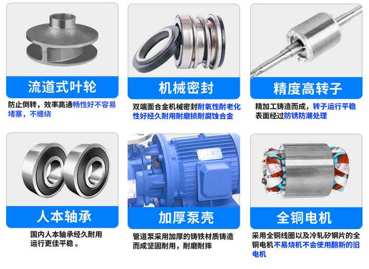 ISG立式管道离心泵适用范围 ISG立式管道离心泵适用范围